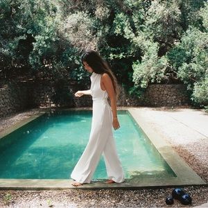 Zara Flowy Wrap Front Jumpsuit